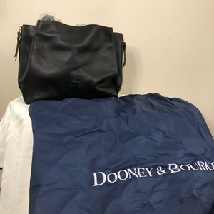 Black Leather Shoulder Bag